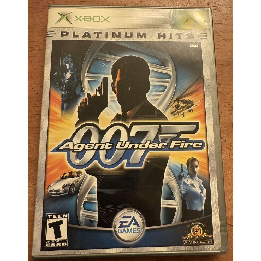 James Bond 007 Agent Under‎ Fire [Platinum Hits] (Microsoft Xbox, 2002)